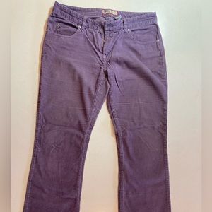 Old Navy purple corduroy pants, women’s size 12